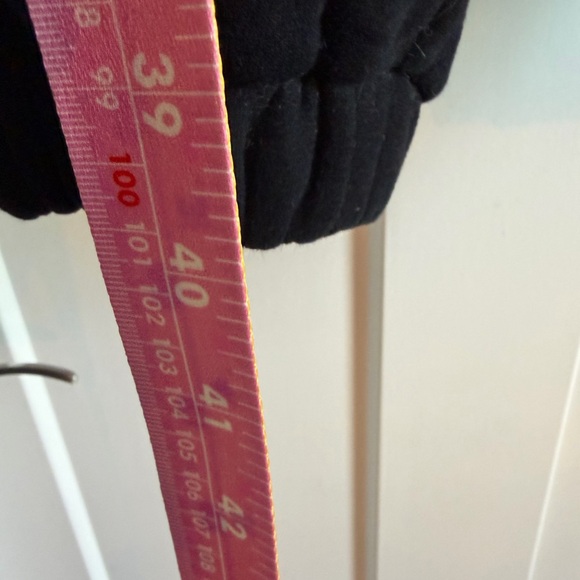 SET Black Comfrt Embroidered Black Unisex Hoodie & Sweats Like New 2 pc - Picture 10 of 11